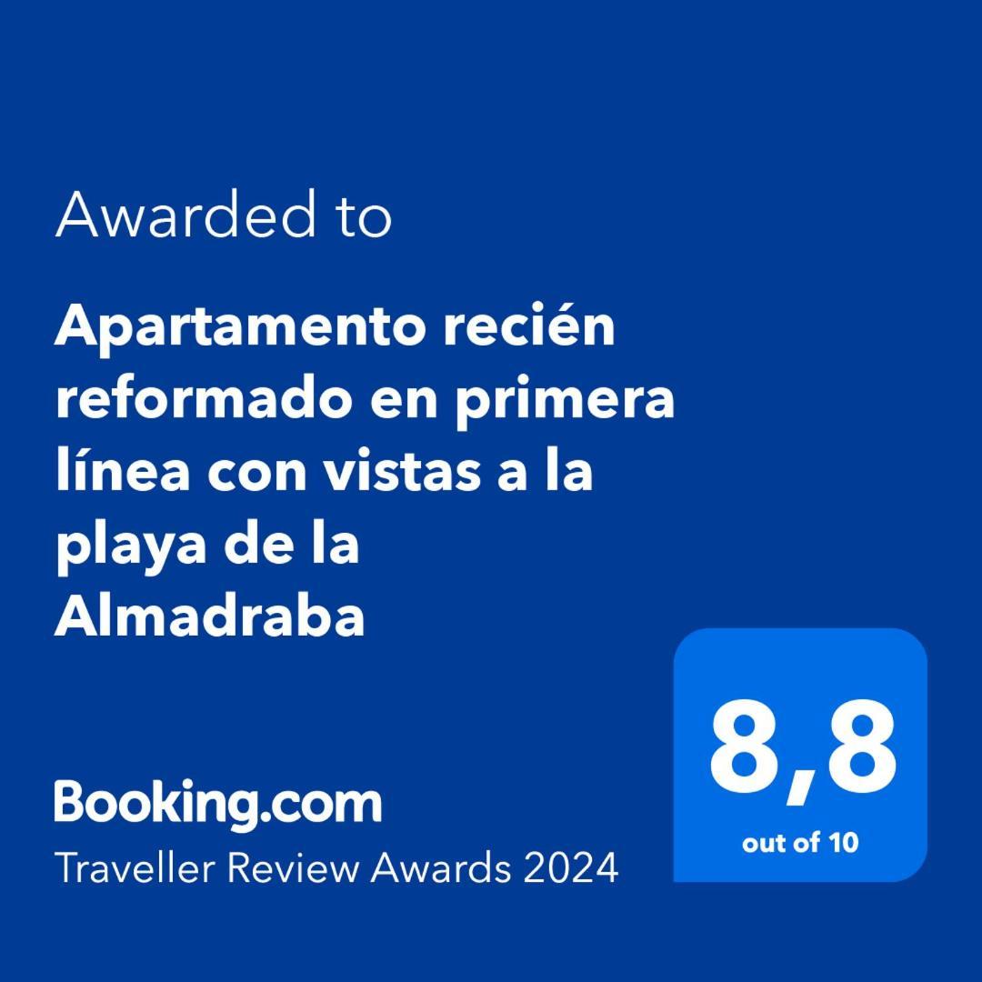 Apartamento recién reformado en primera línea con vistas a la playa de la Almadraba Benicàssim Exterior foto